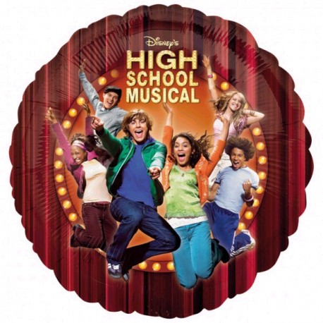 High scool musical BALLON mylar metal 45 cm