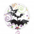 chauve souris ballon mylar 45 cm