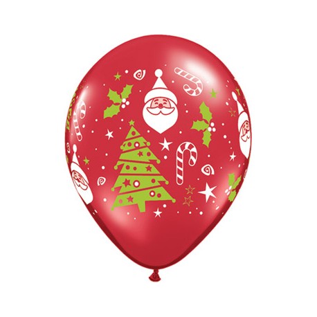 Envoie un ballon - Joyeux noël animaux de la forêt ballon – 43cm