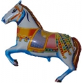 Cheval mylar manège 22 cm non gonflé