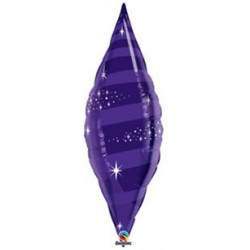 ballon tapper swirl violet 96 cm de haut