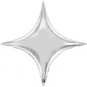 star point argent 50 cm