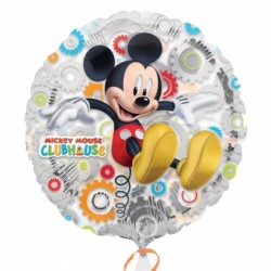 Mickey club house ballon rond mylar 45 cm 