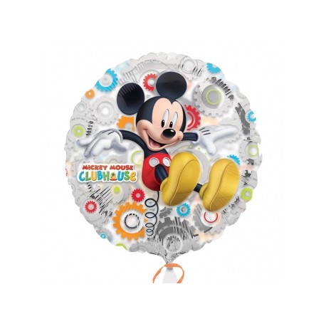 Mickey club house ballon rond mylar 45 cm 