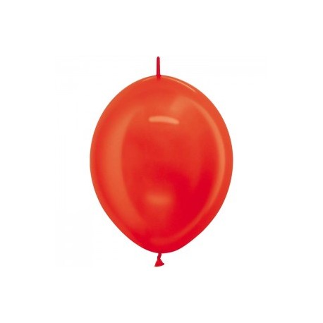 Link o loon 30 cm métal rouge