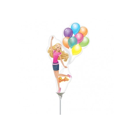 ° Barbie mini ballon avec tige