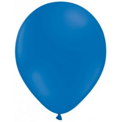 100 ballons bleu roi standard 14 cm