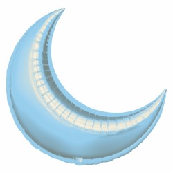 Lune BLEU PASTEL 66 cm