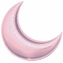 Croissant lune rose pastel 88 cm mylar 