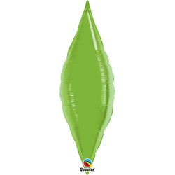 Tapper lime green 32 cm ballon mylar