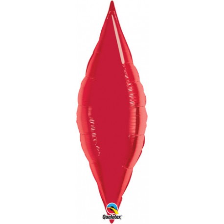 Tapper ROUGE 32 cm ballon mylar