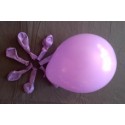 Lilas ballons standard opaque 13.5cm poche de 100