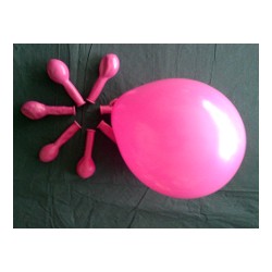 Fuschia ballons standard opaque 13.5cm POCHE DE 100