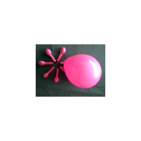 Fuschia ballons standard opaque 13.5cm POCHE DE 100