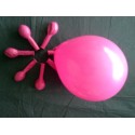 Fuschia ballons standard opaque 13.5cm POCHE DE 100
