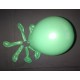 ballons standard VERT FONCE opaque 12 cm POCHE DE 100