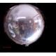 Ballon Mylar sphère argent 45 CM