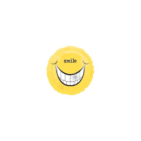 smile large sourire mylar 45 cm