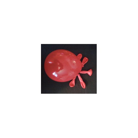 Rouge ballons standard opaque 13.5cm poche de 100