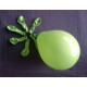 ballons VERT PRINTEMPS opaque 13.5cm poche de 100