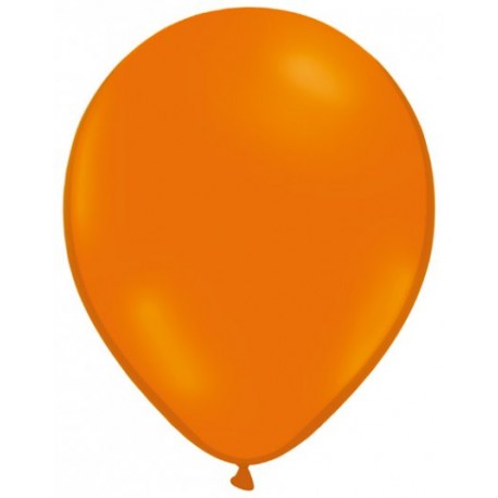 Orange opaque 30 cm poche de 25