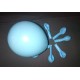 bleu ciel ballons standard opaque 13.5cm POCHE DE 50