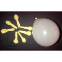 Ivoire ballons standard opaque 13.5cm poche de 50