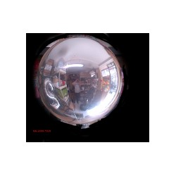 Ballon mylar sphère argent 25 CM