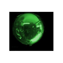 Ballon Mylar sphère VERT 18 CM