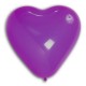 ballons baudruche coeur VIOLET 12 cm de diamètre