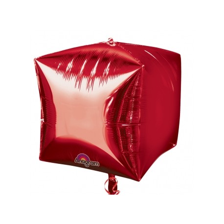 3 CUBE ROUGE 38 CM