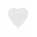 5 COEUR BLANC 40 cm GAMME BALLONS PLUS