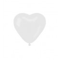 5 COEUR BLANC 40 cm GAMME BALLONS PLUS