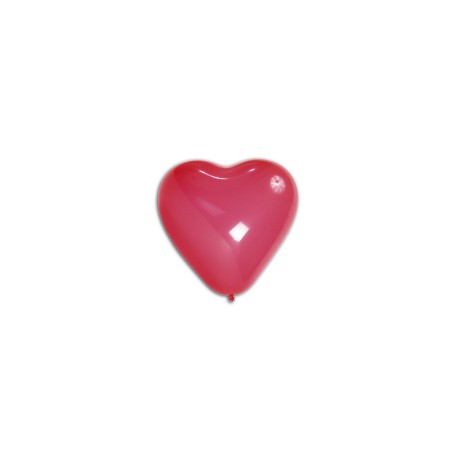 5 COEURS ROUGE 40 cm GAMME BALLONS PLUS