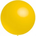 5 ballons 40 cm diamètre jaune d'or * 5