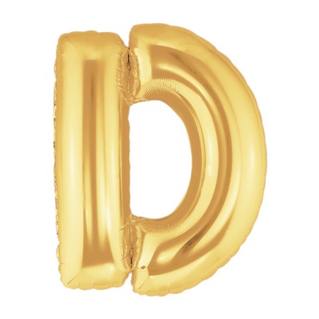 D OR LETTRE BALLONS MYLAR 86 CM 