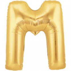 M OR LETTRE BALLONS MYLAR 86 CM