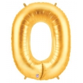 O OR LETTRE BALLONS MYLAR 86 CM