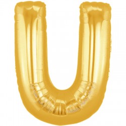 U OR LETTRE BALLONS MYLAR 86 CM 