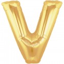 V OR LETTRE BALLONS MYLAR 86 CM 