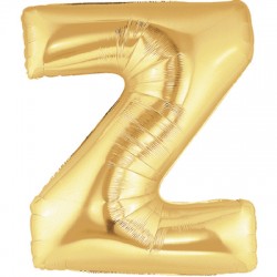 Z OR LETTRE BALLONS MYLAR 86 CM 