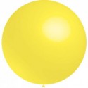 ballons 40 cm diamètre jaune *5