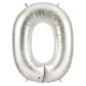 O ARGENT LETTRE BALLONS MYLAR 86 CM 