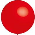 5 ballons 40 cm diamètre rouge