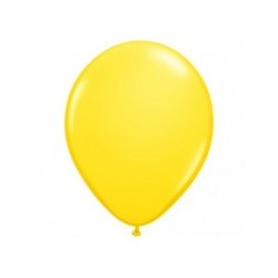 opaque JAUNE CITRON 35 cm POCHE DE 5 BALLONS