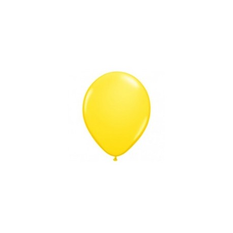 opaque JAUNE CITRON 35 cm POCHE DE 5 BALLONS