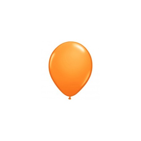 opaque ORANGE 35 cm POCHE DE 25 BALLONS