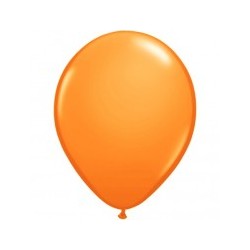 opaque ORANGE 35 cm POCHE DE 5 BALLONS