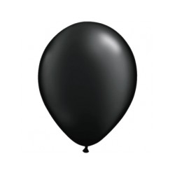 opaque NOIR 35 cm POCHE DE 5 BALLONS