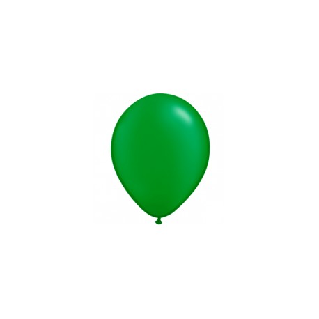 VERT ballons PERLE METAL 25 cm diamètre POCHE DE 100